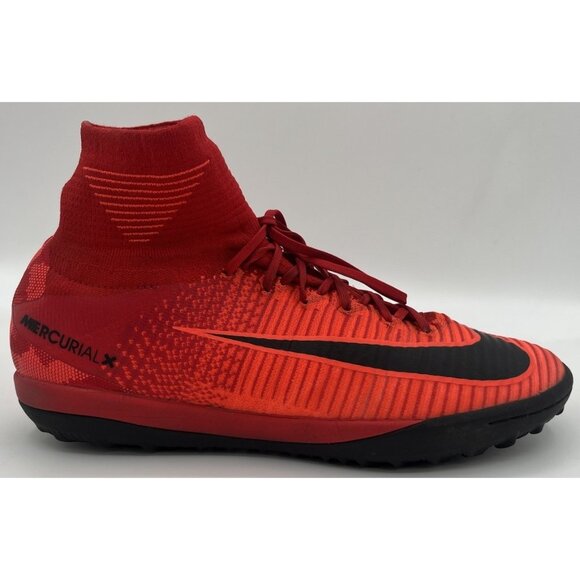 Nike Mercurial X Proximo Ⅱ TF Turf Soccer Shoes Sz 8.5 University Red 831977-616 - Picture 7 of 12